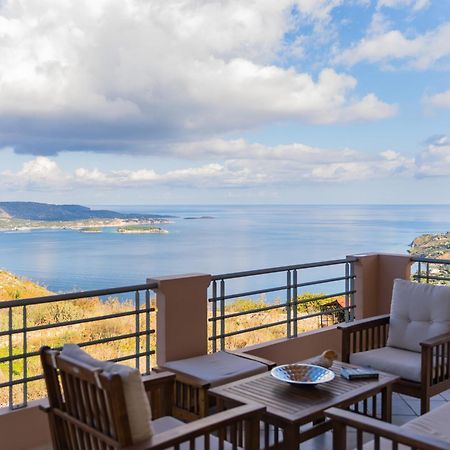 Deluxe Villa Kamba With Sea View Aptera Eksteriør bilde
