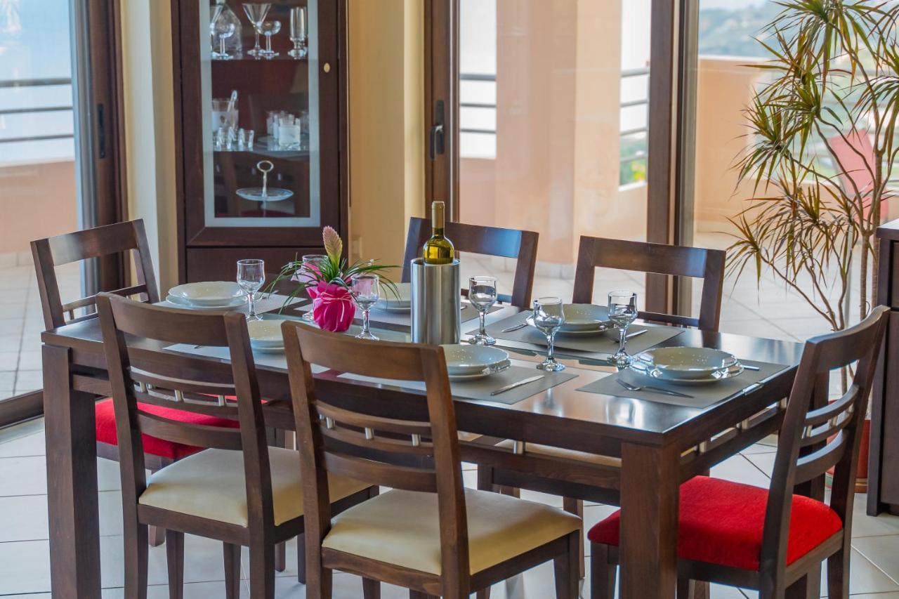 Deluxe Villa Kamba With Sea View Aptera Eksteriør bilde