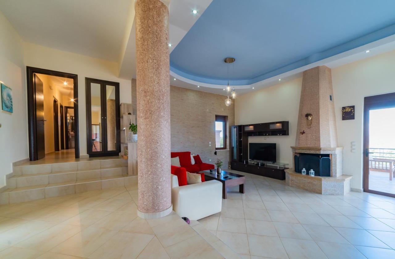 Deluxe Villa Kamba With Sea View Aptera Eksteriør bilde